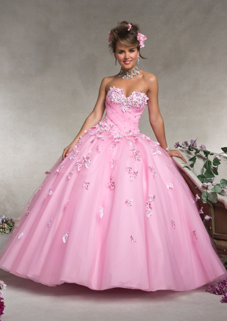 Mori Lee 88073 pink